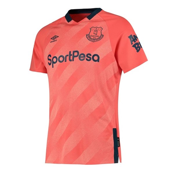 Camiseta Everton Replica Segunda Ropa 2019/20 Naranja